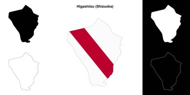 Higashiizu (Shizuoka) ana hat haritası ayarlandı