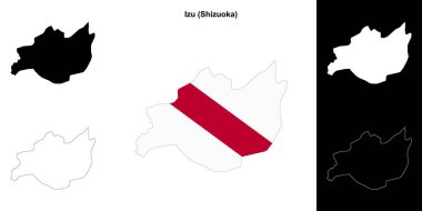 Izu (Shizuoka) ana hat haritası ayarlandı