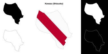 Kawazu (Shizuoka) ana hat haritası ayarlandı