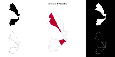 Numazu (Shizuoka) ana hat haritası ayarlandı