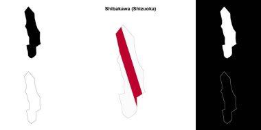 Shibakawa (Shizuoka) ana hat haritası ayarlandı