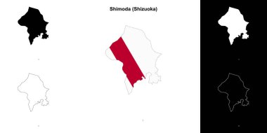 Shimoda (Shizuoka) ana hat haritası ayarlandı