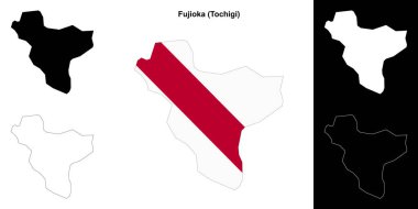 Fujioka (Tochigi) ana hat haritası ayarlandı