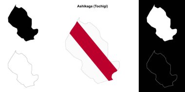 Ashikaga (Tochigi) ana hat haritası ayarlandı