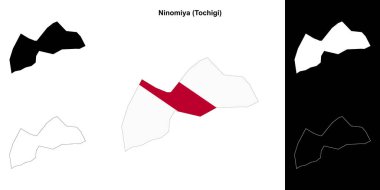 Ninomiya (Tochigi) ana hat haritası ayarlandı