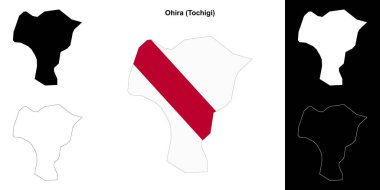 Ohira (Tochigi) ana hat haritası ayarlandı