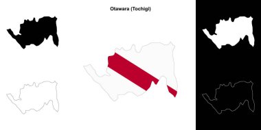 Otawara (Tochigi) ana hat haritası ayarlandı
