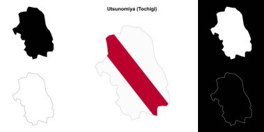 Utsunomiya (Tochigi) ana hat haritası ayarlandı
