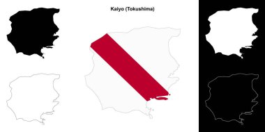Kaiyo (Tokushima) ana hat haritası ayarlandı