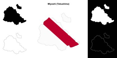 Miyoshi (Tokushima) ana hat haritası ayarlandı