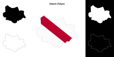 Adachi (Tokyo) ana hat haritası ayarlandı