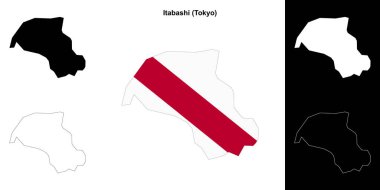 Itabashi (Tokyo) ana hat haritası ayarlandı