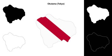 Okutama (Tokyo) ana hat haritası seti