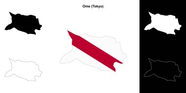 Ome (Tokyo) ana hat haritası seti
