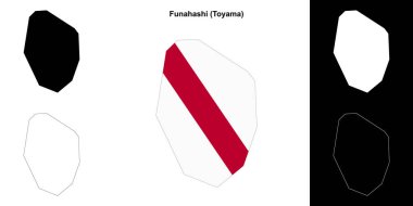 Funahashi (Toyama) ana hat haritası ayarlandı