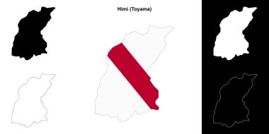 Himi (Toyama) ana hat haritası seti