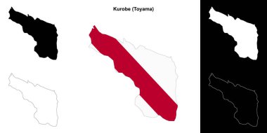 Kurobe (Toyama) ana hat haritası ayarlandı