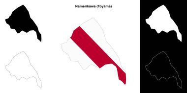 Namerikawa (Toyama) ana hat haritası ayarlandı
