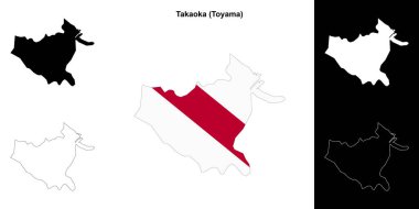 Takaoka (Toyama) ana hat haritası ayarlandı