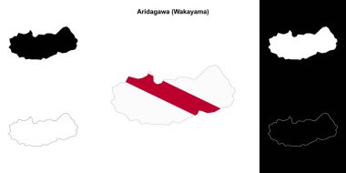 Aridagawa (Wakayama) ana hat haritası ayarlandı
