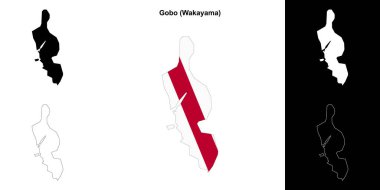 Gobo (Wakayama) ana hat haritası ayarlandı