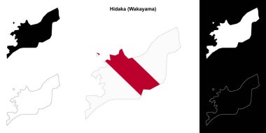 Hidaka (Wakayama) ana hat haritası ayarlandı