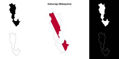 Katsuragi (Wakayama) ana hat haritası ayarlandı