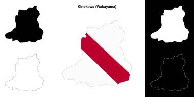 Kinokawa (Wakayama) ana hat haritası ayarlandı