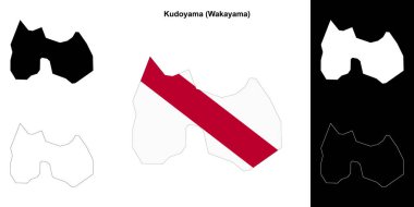 Kudoyama (Wakayama) ana hat haritası ayarlandı