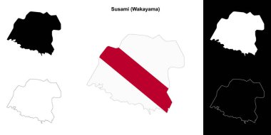 Susami (Wakayama) ana hat haritası ayarlandı