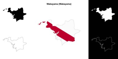 Wakayama (Wakayama) ana hat haritası ayarlandı