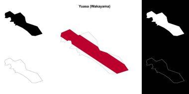 Yuasa (Wakayama) ana hat haritası ayarlandı