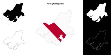 Hofu (Yamaguchi) ana hat haritası ayarlandı