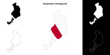 Kudamatsu (Yamaguchi) ana hat haritası ayarlandı