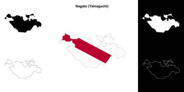 Nagato (Yamaguchi) ana hat haritası ayarlandı