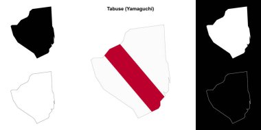 Tabuse (Yamaguchi) ana hat haritası ayarlandı