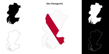 Ube (Yamaguchi) ana hat haritası ayarlandı