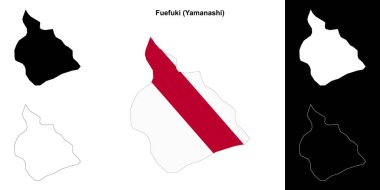 Fuefuki (Yamanashi) ana hat haritası ayarlandı