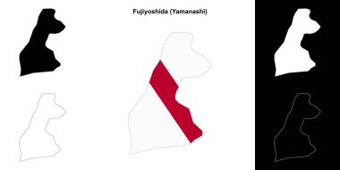 Fujiyoshida (Yamanashi) ana hat haritası ayarlandı