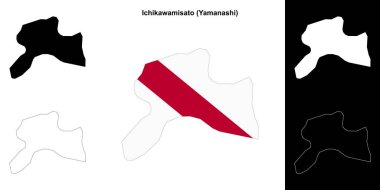 Ichikawamisto (Yamanashi) ana hat haritası ayarlandı