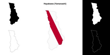Hayakawa (Yamanashi) ana hat haritası ayarlandı