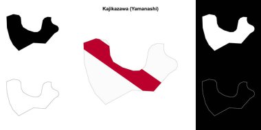 Kajikazawa (Yamanashi) ana hat haritası ayarlandı