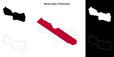 Minami-Alpler (Yamanashi) ana hat haritası ayarlandı