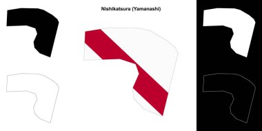 Nishikatsura (Yamanashi) ana hat haritası ayarlandı