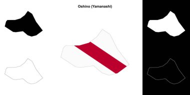 Oshino (Yamanashi) ana hat haritası ayarlandı