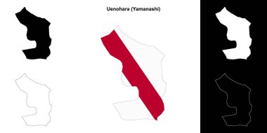 Uenohara (Yamanashi) ana hat haritası ayarlandı