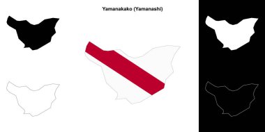 Yamanakako (Yamanashi) ana hat haritası ayarlandı