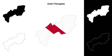 Asahi (Yamagata) ana hat haritası ayarlandı