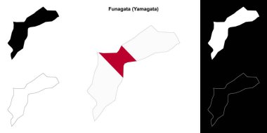 Funagata (Yamagata) ana hat haritası ayarlandı