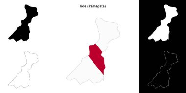 Iide (Yamagata) ana hat haritası ayarlandı